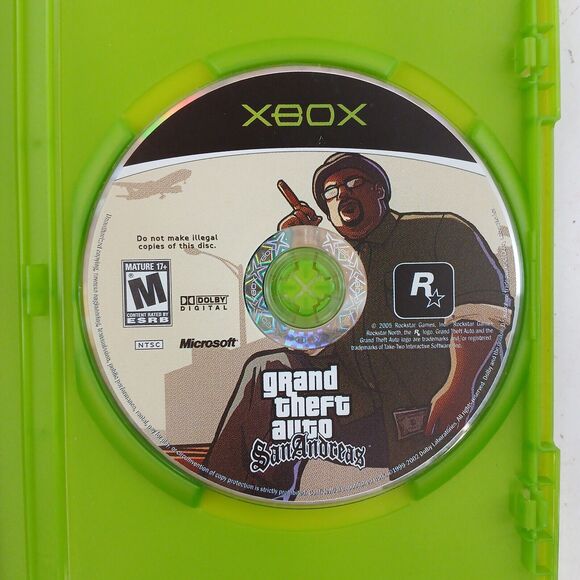 Lot of 2 Grand Theft Auto San Andreas / GTA III & Vice City The Xbox Collection - Picture 15 of 16